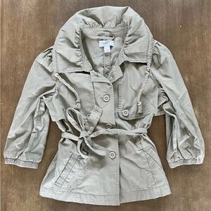 LOFT Women's Beige Trench Coat